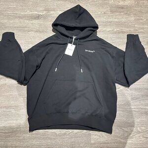 Authentic Off White Logo Hoodie NWT Size Extra Large
